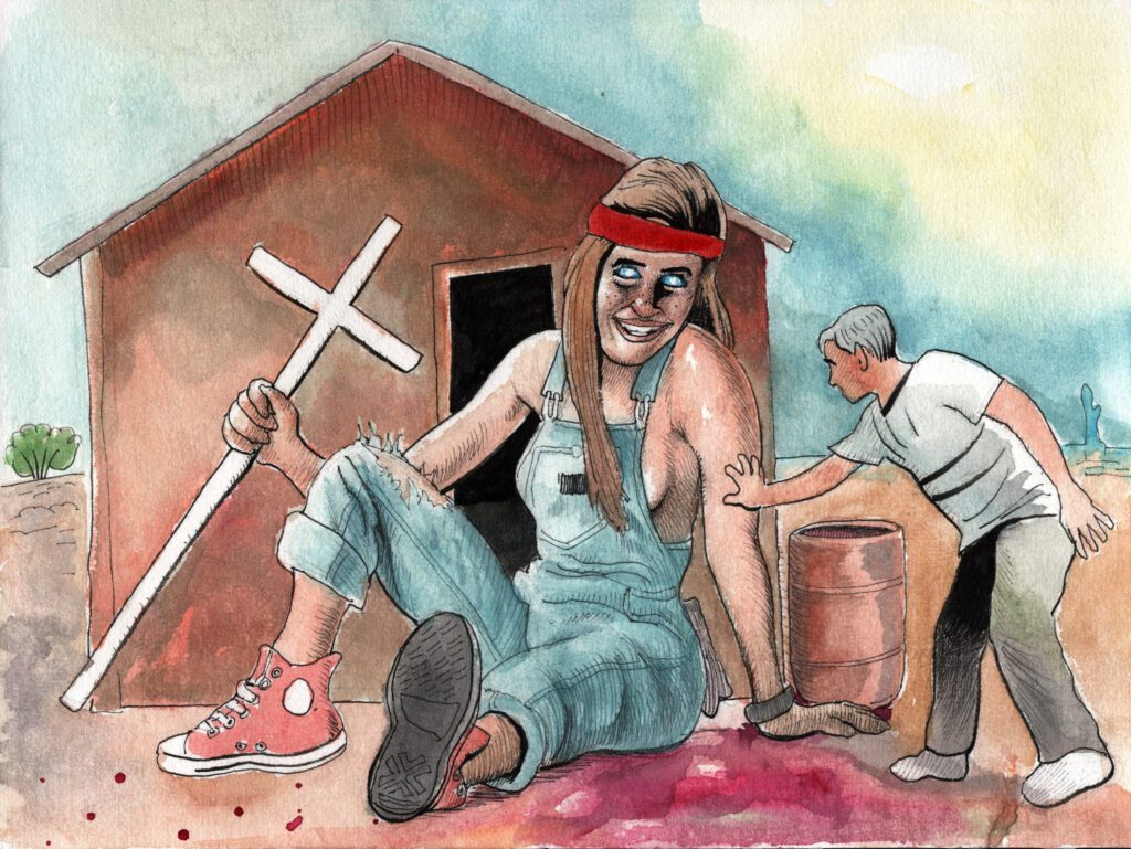 cross lady - Jai Granofsky