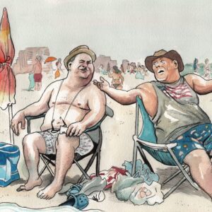 cutting it up at the beach - Jai Granofsky