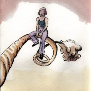 Lady on Tree - Jai Granofsky